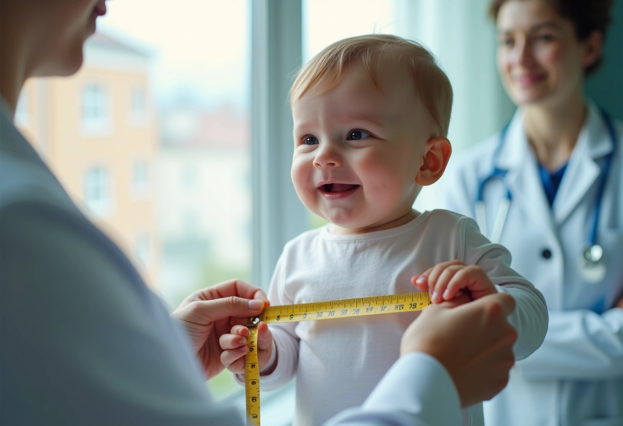 bébé croissance