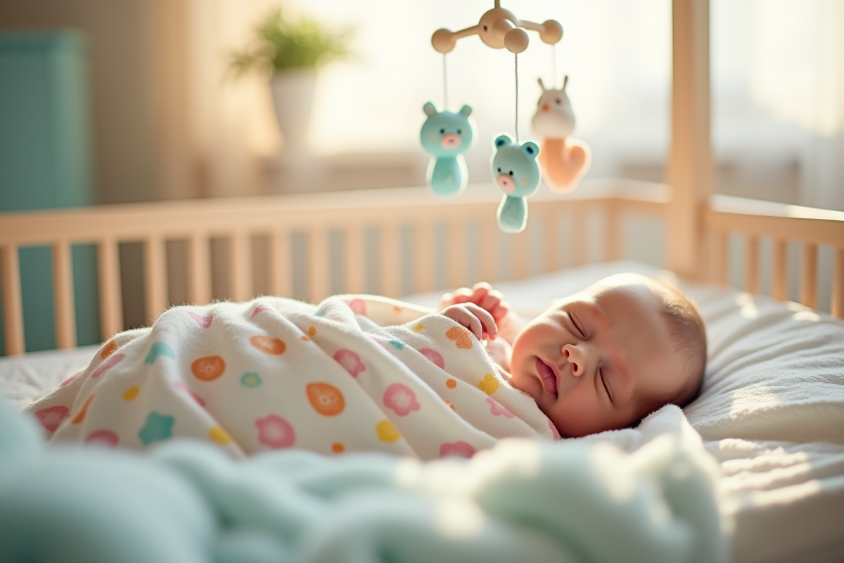 bébé calme